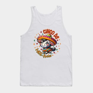 Cute Donkey Cinco de HEE-haw Tank Top